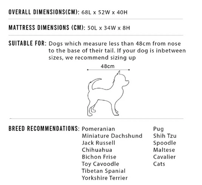 Modern Kennel Pet Dog Bed