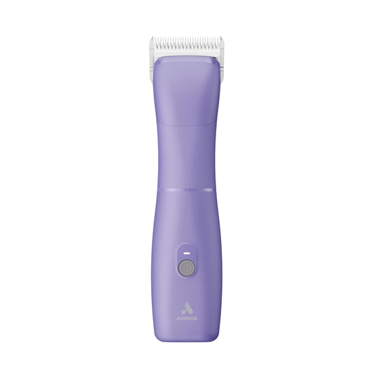 Andis Emerge Lithium-ion Cordless Detachable Blade Dog Clipper for All Coats & Breeds Purple 560489