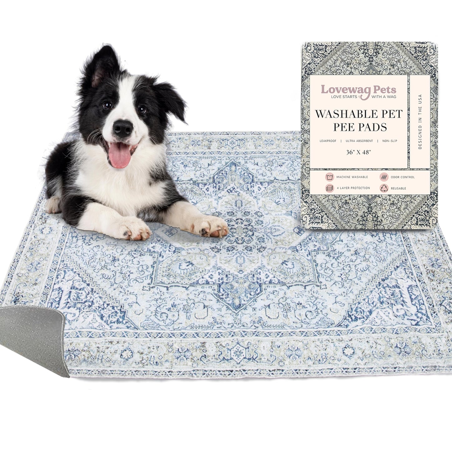 Lovewag Washable Pee Pads for Dogs