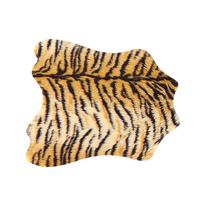 Tiger Print Fur Pet Cusion
