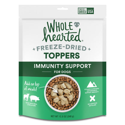 WholeHearted Freeze-Dried Immunity Support Dog Food Toppers