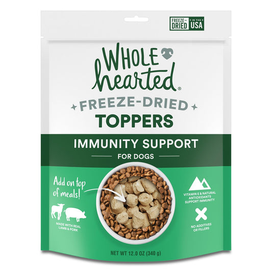 WholeHearted Freeze-Dried Immunity Support Dog Food Toppers
