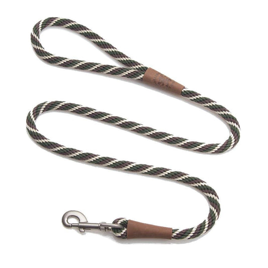 Mendota Pet Snap Leash - British-Style Braided Dog Lead
