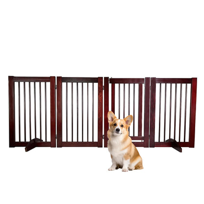 4 Panel Wooden Dog Gate