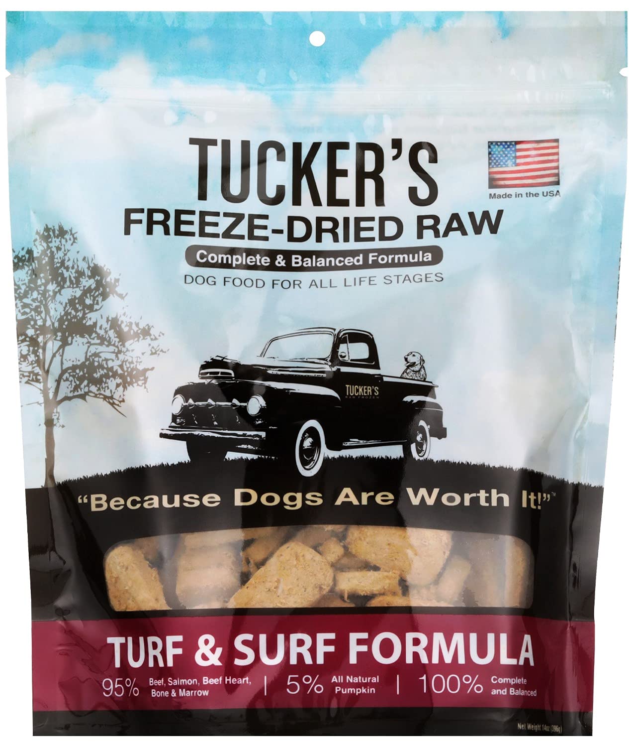 Tuckers Raw Frozen Freeze Dried Raw Dog Food