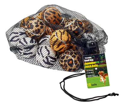 Animal Print Mini Tennis Fetch Balls