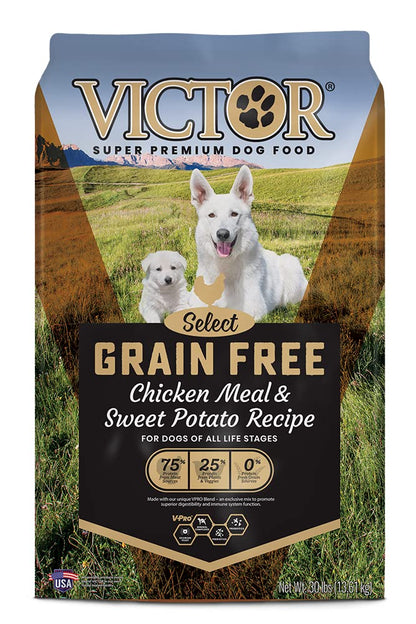 Victor  Grain Free Chicken Meal & Sweet Potato Recipe